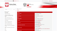 Desktop Screenshot of bip.solec.pl